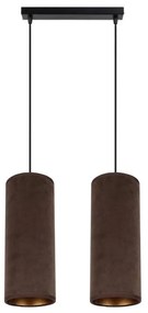 AVALO függeszték 2xE27/60W/230V barna/réz