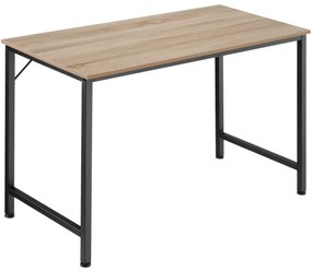 tectake 404462 jenkins íróasztal - könnyű fa, tölgy sonoma, 120 cm