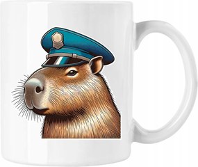 Kapibara Bögre Rendőrség Fehér 330ml