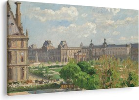 Kép - Camille Pissarro, Place du Carrousel, Paris, reprodukciók (90x60 cm)