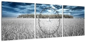 A mező képe (órával) (90x30 cm)
