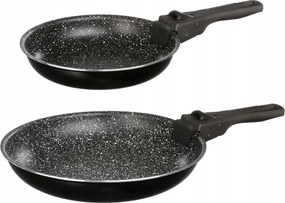 Alumínium Serpenyő levehető fogantyú 2 db-os Sütőserpenyő szett