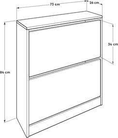 Sven White I cipősszekrény, M
