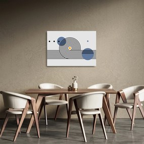 Üveg kép - Minimalista absztrakció N⁰1 (70x50 cm)