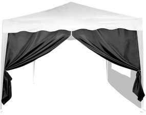 INSTENT Pavilon oldalfal 3 x 3 m antracit