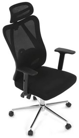 Fekete Hálós Irodai Szék, Magasságállítás. KA-R216 BK