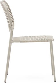 Bézs fém kerti szék Talaier – Kave Home