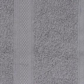 CLARYSSE ELEGANCE 70x140 cm szürke fürdőlepedő, 100% pamut