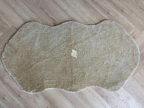 Vajpuha ovális shaggy sebano Bézs (Beige) 80x150