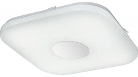 GLOBO-41332 FELION fehér mennyezet lámpa 1xLED 24W 150-1500lm 3000-4500-6000K ↕53mm ↔535x535mm