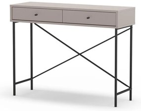 Szürkésbézs konzolasztal 35x110 cm Titan – Marckeric