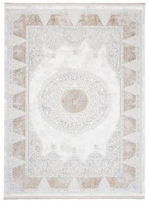 SAHARA Modern vintage szőnyeg krémszínű mintával Szélesség: 80 cm | Hossz: 150 cm