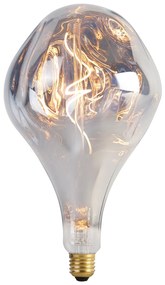 E27 szabályozható LED izzó A165 ezüst 6W 160lm 1800K