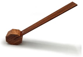 Barna LED asztali lámpa (magasság 38 cm) Octagon One – Gingko