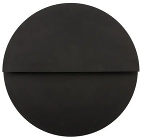 LED fali lámpa LUNA LED/7W/230V átm. 36 cm fekete