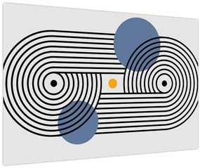 Kép - Minimalista absztrakció N⁰3 (90x60 cm)