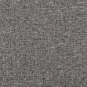 vidaXL sötétszürke szövet pad 70 x 35 x 41 cm