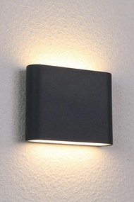 Nowodvorski Lighting Semi kültéri fali lámpa több mint 6x0.2 W fekete 6775