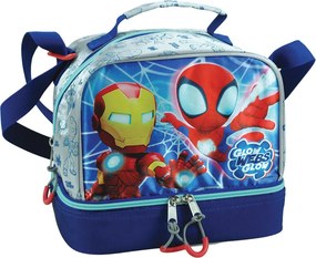 Pókember Spidey Glow thermo uzsonnás táska 21 cm
