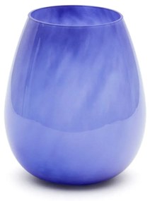 Kék üveg váza (magasság 26 cm) Kelse – Kave Home