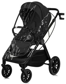 Lionelo - LAYLA 3 az 1-ben kombinált babakocsi Black Onyx