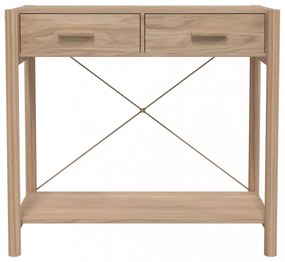 Szerelt fa tálalóasztal 82 x 38 x 75 cm