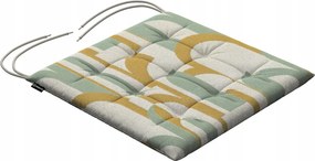 Károly székpárna 40x40 menta-sárga