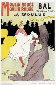 Plakát Moulin Rouge - La Goulue, (61 x 91.5 cm)