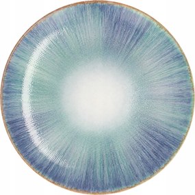 Lubiana Ebédlő Tányér Porcelán Csempe 27 cm Kerajet 9001 Esmerald