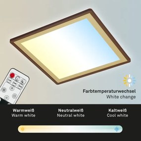 Briloner 7459-417 - DECO LED 24W 230V mennyezeti dimmer + távirányító