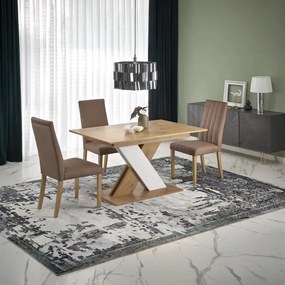 Xarelto bővíthető étkezőasztal lancelot tölgy 130-175 cm