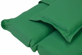 DIVERO Párna nyugágyhoz sötét zöld