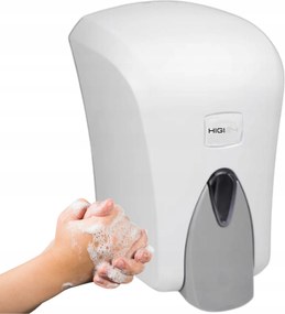 Adagoló adagoló folyékony szappan adagoló fehér Falra szerelhető 1L Pzh Tanúsítvány