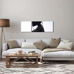 Kép - Női sziluett, akt (órával) (90x30 cm)