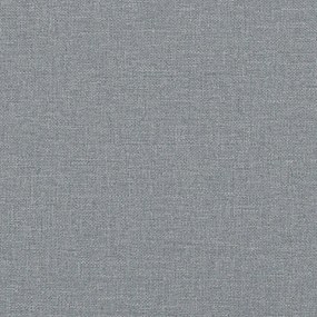 világosszürke szövet loveseat kanapé 140 cm