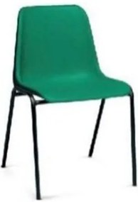 VICENZA PN fekete fémvázas szék műanyag palásttal