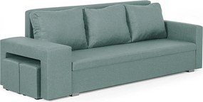 DOLAR II Háromszemélyes kinyitható kanapé Menta