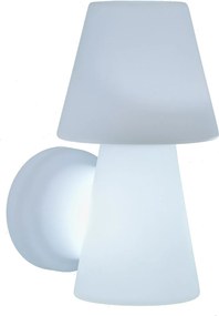 KING HOME LUMLL035OPNW LOLA Modern Kültéri Fali Lámpa Fehér E27 IP44
