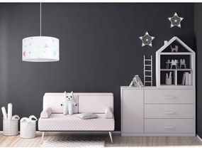 Gyerek csillár DRUKI 1xE27/60W/230V