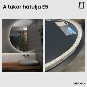 Kerek tükör LED világítással E5