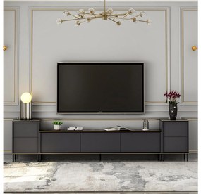 TV asztal/szekrény Mamene 3 (antracit) . 1095704