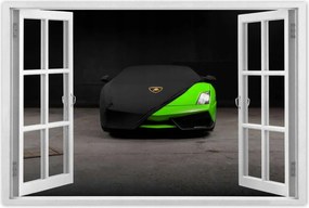 Poszter 60x40 Lime sportautó