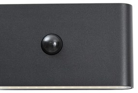 Fali lámpa fekete Lux Érzékelő Mágneses Incl. LED Újratölthető - Batt