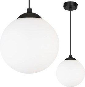 Mennyezeti LĂĄmpa FĂŒggesztĂ©k CsillĂĄr Szimpla Plafon Gömb Fekete Led 15CM