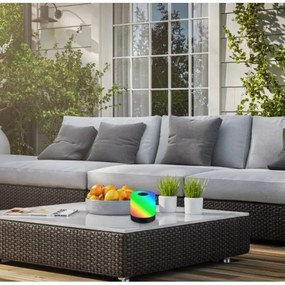 Briloner 7462015 - LED RGB újratölthető asztali lámpa LED/1,5W/5V IP44 fekete