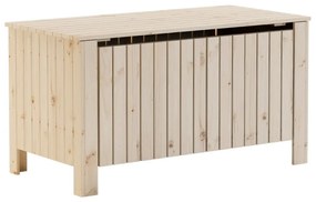 RANA tömör fenyőfa tárolóláda fedéllel 100 x 49 x 54 cm