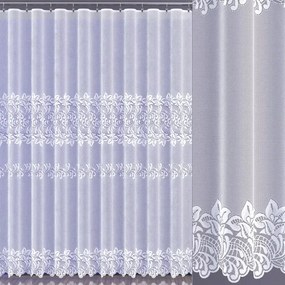 Jacquard függöny klasszikus fehér 250 cm Mansa 624832