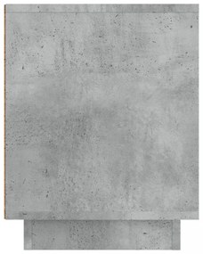 betonszürke szerelt fa TV-szekrény 80x35x45 cm