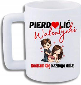 Bögre Fehér Leo Vicces Ajándék Valentin Nap P******* Valentin Nap