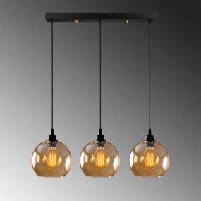 Csillár zsinóron GOLD 3xE27/40W/230V